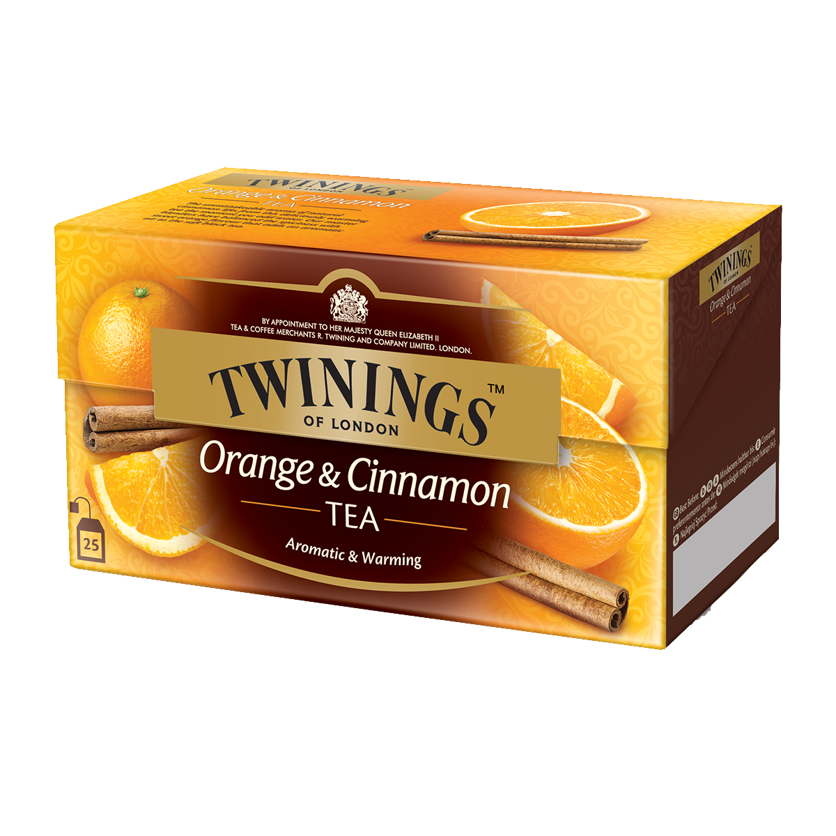 Twinings Schwarztee Orangen & Zimt 25 x 2 g