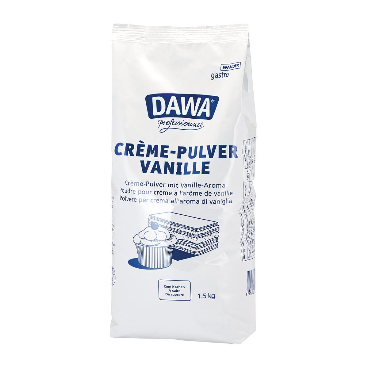  Dawa Crème-Pulver Vanille - Vanillepulver für Desserts