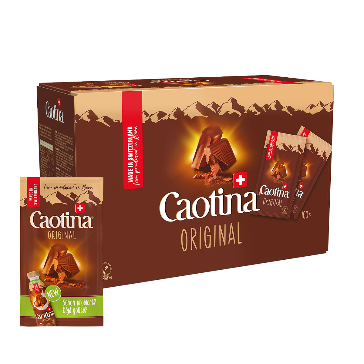  Caotina Original Kakaogetränk mit Schweizer Schokolade