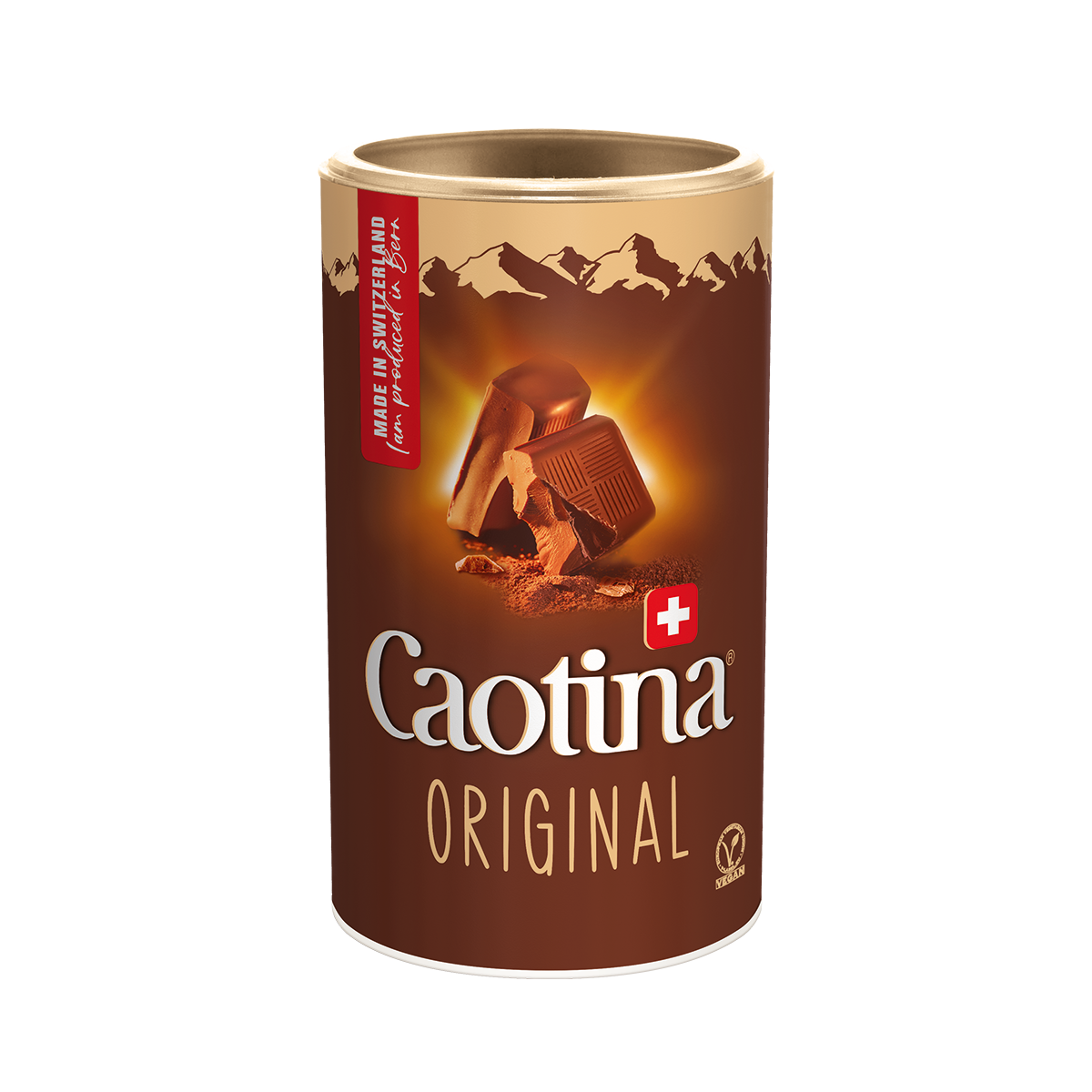  Caotina Original - Kakaopulver aus Schweizer Schokolade