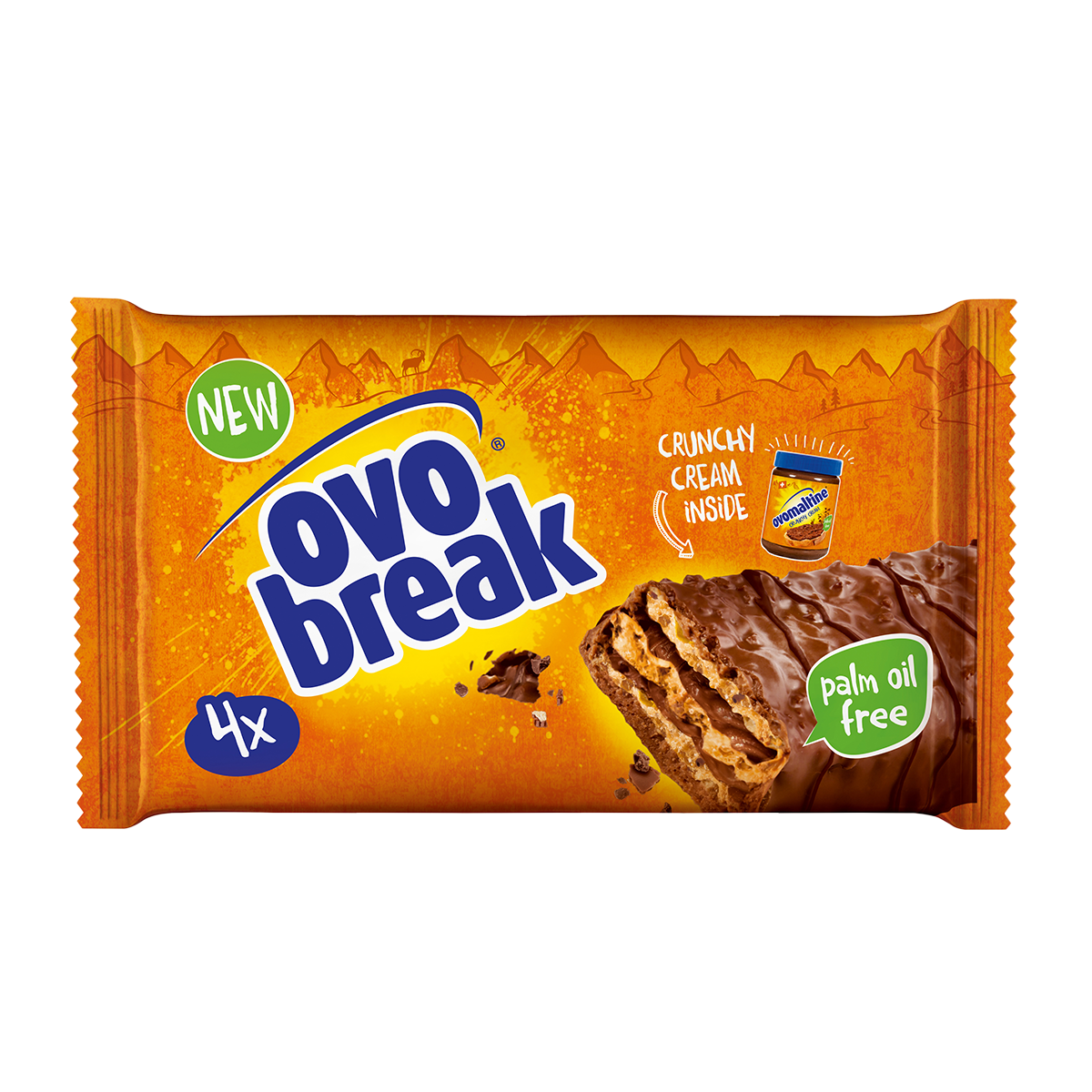  Ovo Break Waffelriegel 4x39g