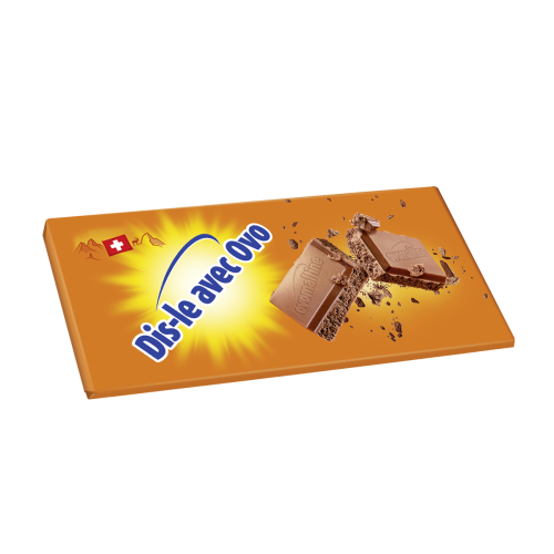Chocolat Ovo personnalisé 100 g