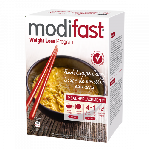 Modifast Nudelsuppe Curry