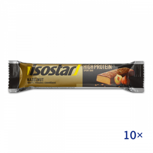 Isostar High Protein Riegel Haselnuss 10x