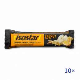 Isostar Riegel Multifruit 10x